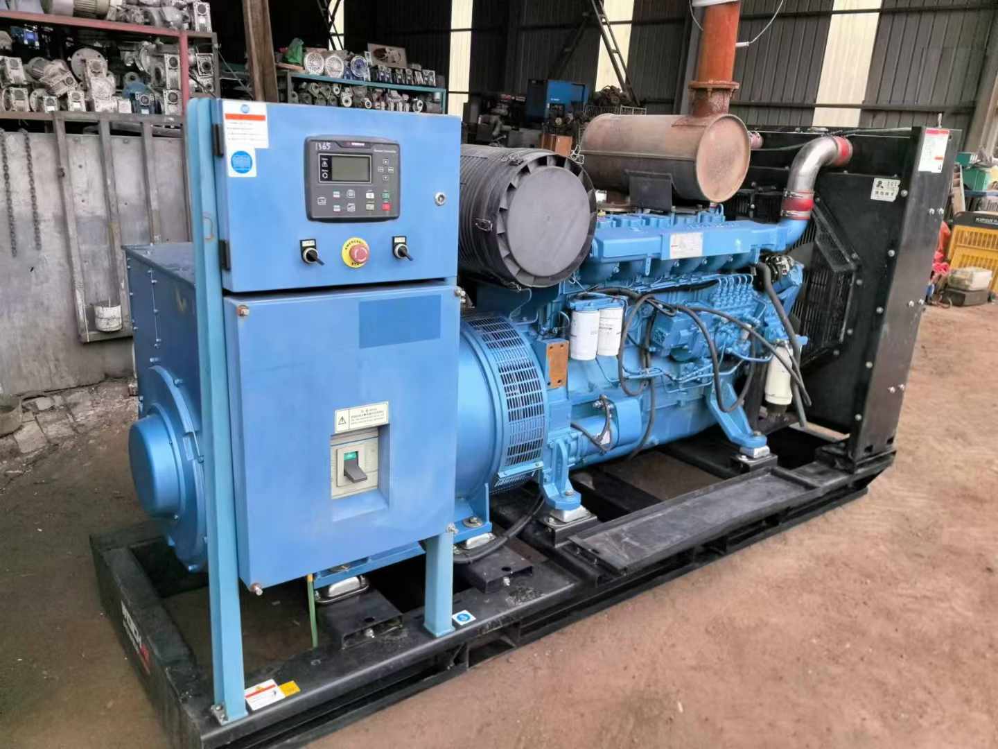 皋兰500kW 柴油发电机组可带动设备功率的计算公式是什么？